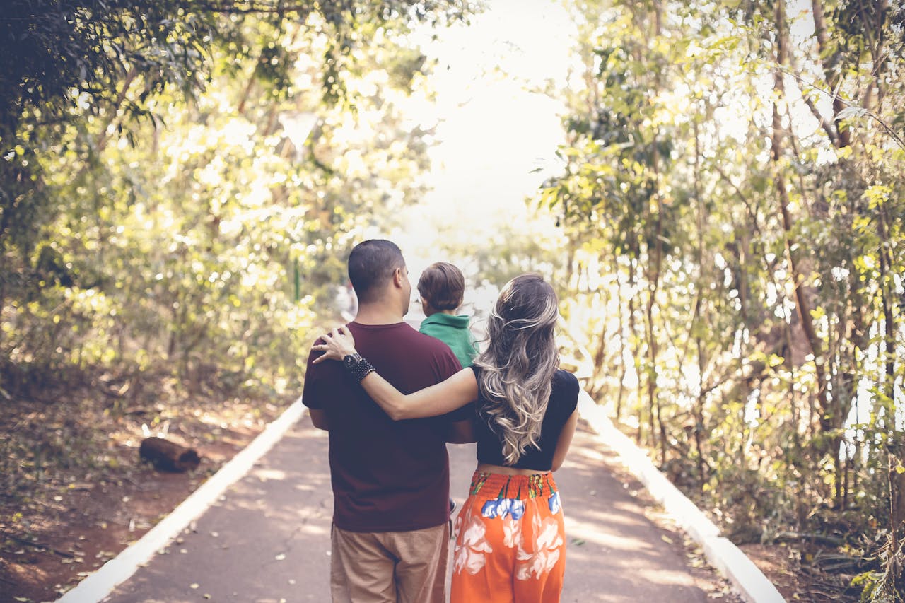 parents aligning with child